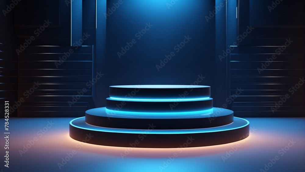 Fototapeta premium Product showcase, podium product