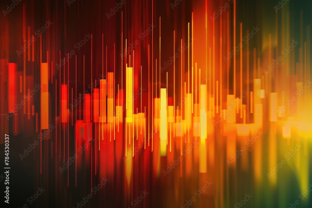 Illustration of an abstract background with a business digital graph chart, symbolizing stock trade market and growth investment. Illustration of an abstract background with a business digital graph chart, symbolizing stock trade market and growth investment.