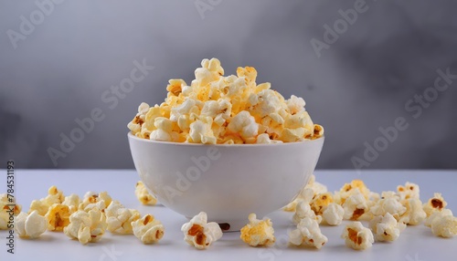 Generated image of popcorn