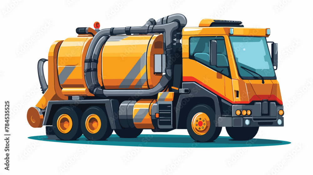 Top 2d flat cartoon vactor illustration isolated background