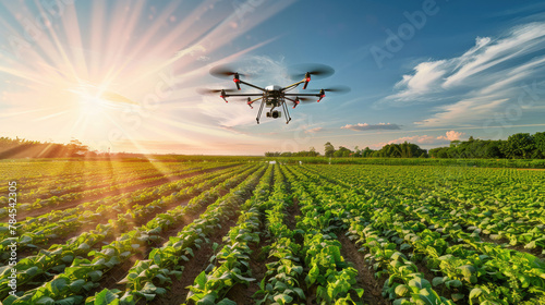 Modern organic farm adopts robotic industry technology with AI