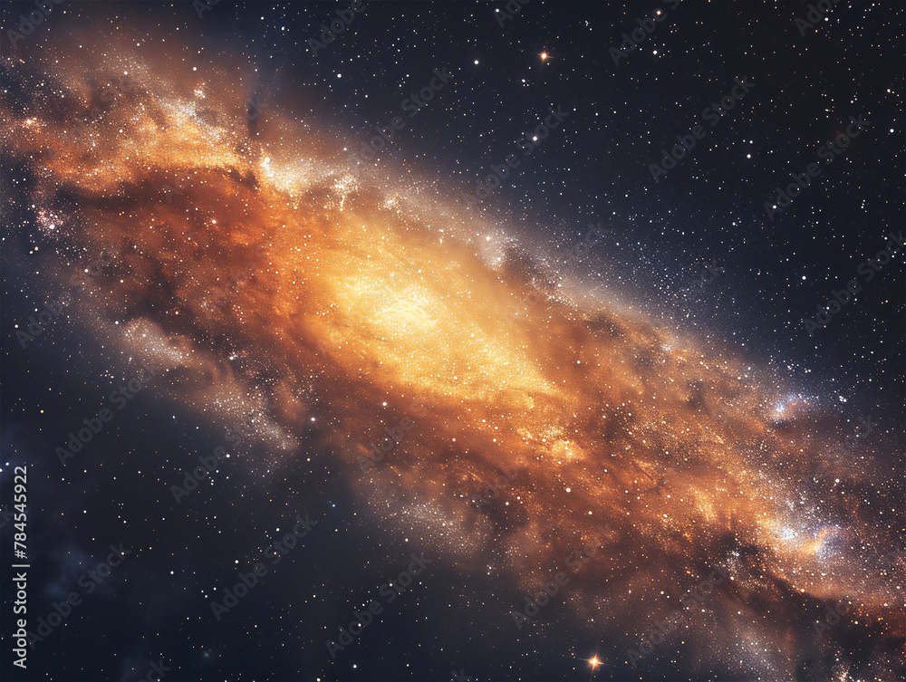 Fototapeta premium photographic, milky sky space