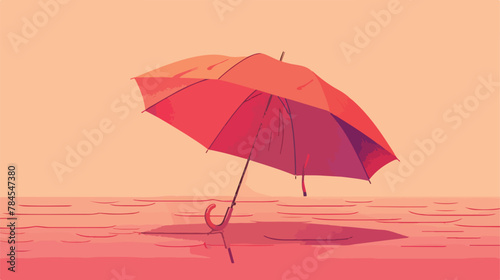 Umbrella vector. Fashion accessories. vector illustration © zoni