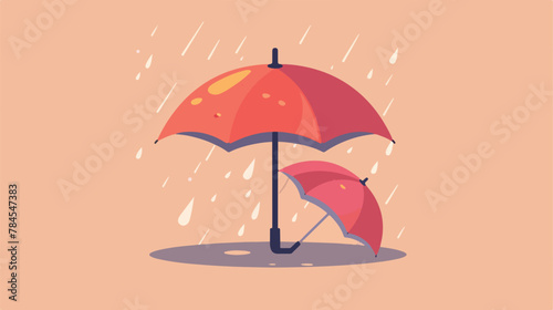 Umbrella vector. Fashion accessories. vector illustration