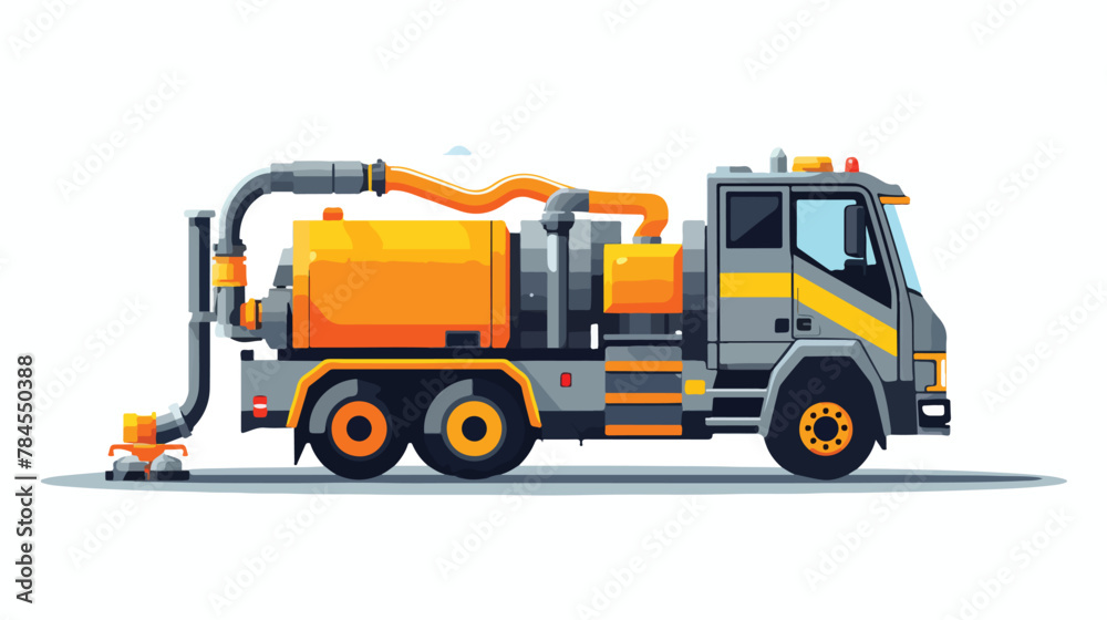 Vector 2d flat cartoon vactor illustration isolated