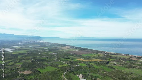 Nicotera Coastal Town in Calabria, Italy photo