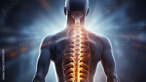 Spinal surgery to correct a herniated disc photo