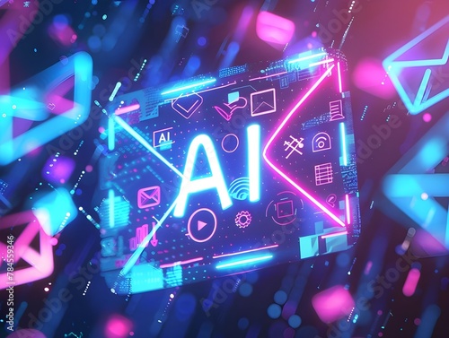 AI doing repetitive, manual tasks, such as checking email, inputting data, and generating reports