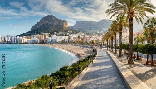 Seaside Splendor: Albir's Scenic Boulevard and Mediterranean Majesty
