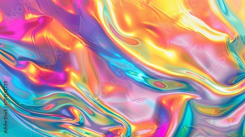 Vibrant abstract liquid colors background