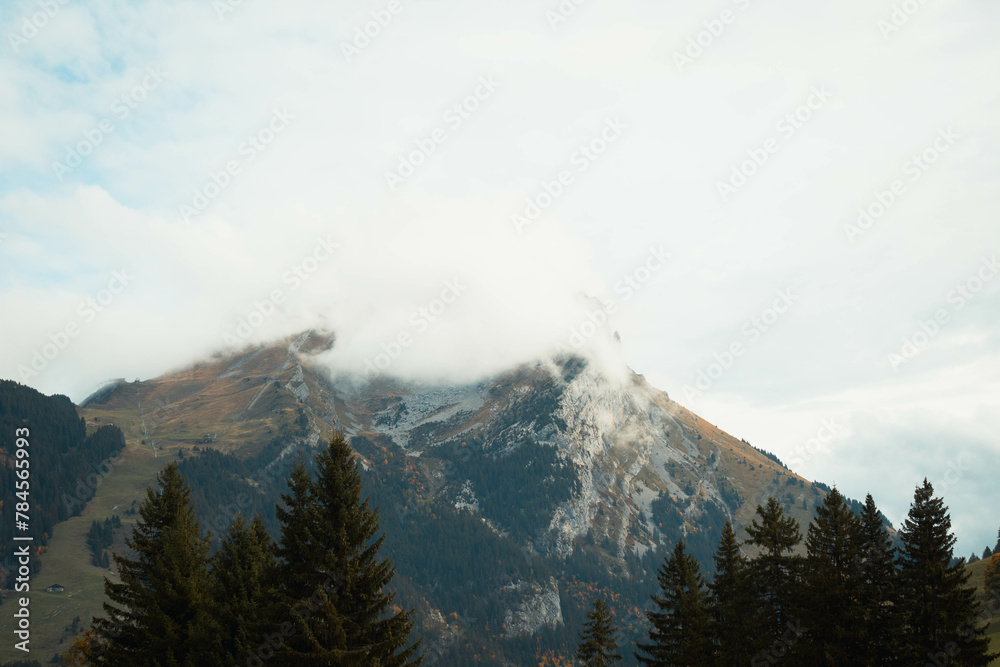 Fototapeta premium Vallée de la Clusaz