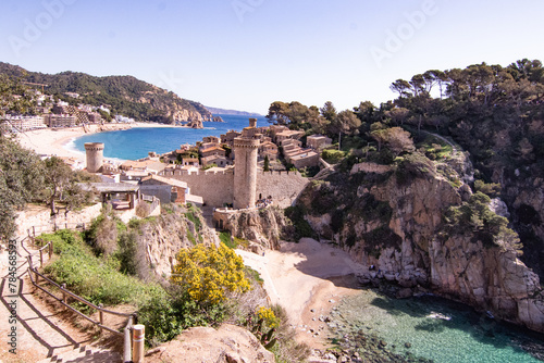 Point de vue de Tossa de Mar photo