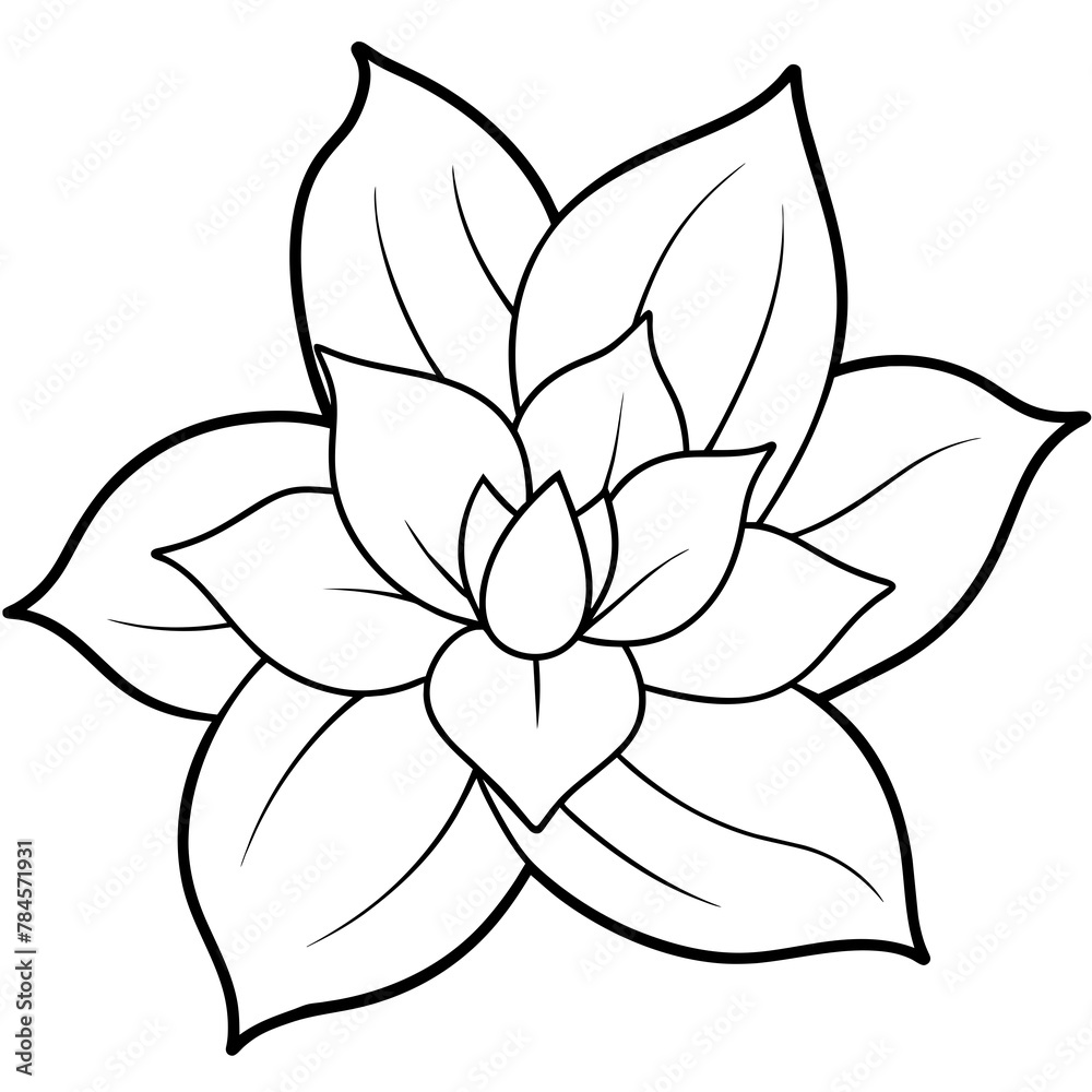 Flower vector illustration.
Flower vector illustration.