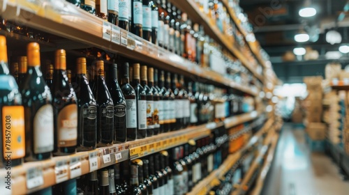 Wine and Spirits Aisle