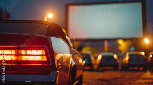 Outdoor Drive-In Cinema photo