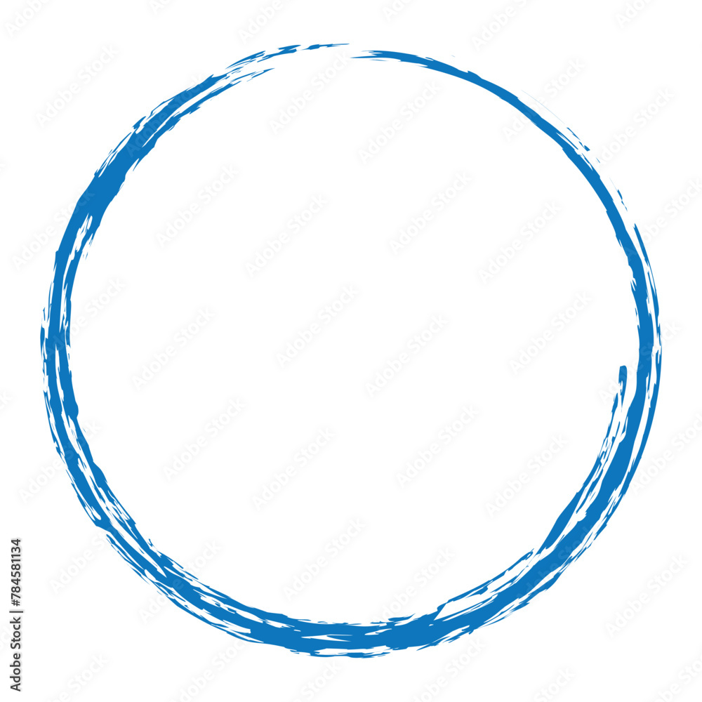 Blue paint grunge circle. Blue circle brush stroke vector isolated on white background. Blue enso zen circle brush stroke. For stamp, seal, ink and paintbrush design template. Blue paint grunge circle. Blue circle brush stroke vector isolated on white background. Blue enso zen circle brush stroke. For stamp, seal, ink and paintbrush design template.