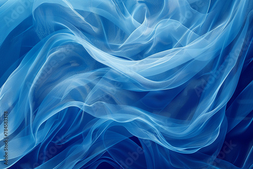 a blue abstract background.
