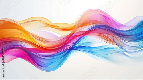 Abstract colorful wave poster for wallpaper, business card, cover, poster, sign,