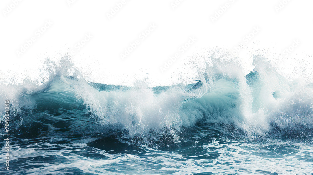 ocean wave on white background ocean wave on white background