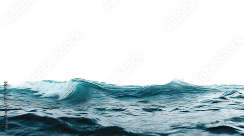 ocean wave on white background