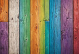 Colorful rainbow wooden texture background, perfect for creating an atmospheric background or backdrop