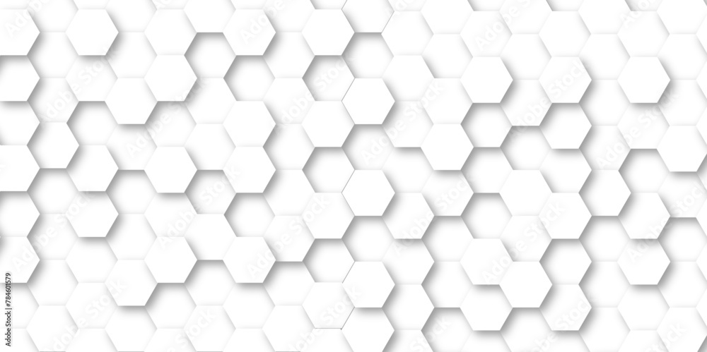Abstract white background with hexagonal shapes. white paper texture and futuristic business . Seamless background. Abstract honeycomb background. Surface polygon pattern with digital hexagon. Abstract white background with hexagonal shapes. white paper texture and futuristic business . Seamless background. Abstract honeycomb background. Surface polygon pattern with digital hexagon.