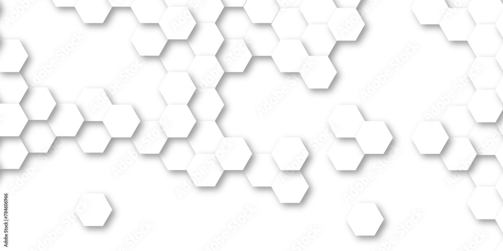 Abstract white background with hexagonal shapes. white paper texture and futuristic business . Seamless background. Abstract honeycomb background. Surface polygon pattern with digital hexagon. Abstract white background with hexagonal shapes. white paper texture and futuristic business . Seamless background. Abstract honeycomb background. Surface polygon pattern with digital hexagon.