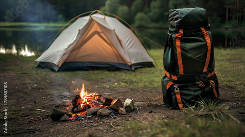 Back to basics: camping, hiking, and campfires in the wild