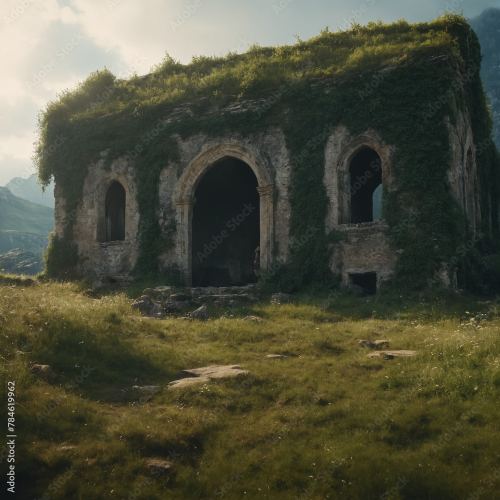 ruins of an castle