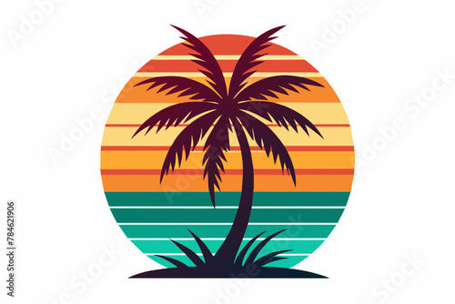 summer t-shirt design vector illustration