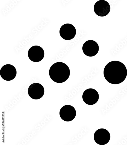 Spray vector icon. Spray icons set of water or air sprayer nozzle for paint aerosol or deodorant spray. Simple black spray cloud symbols - vector.