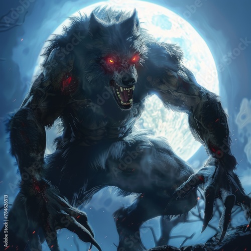Werewolf Under the Full Moon © Franz Rainer