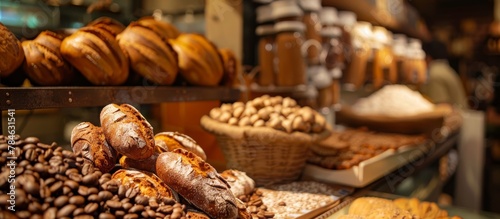 Aromas of roasted coffee beans and freshly baked bread fill the air in Mediterranean cafes.