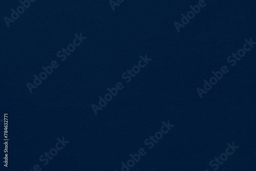 Blue full grain leather texture background, Navy blue background