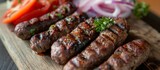 Grilled meats like cevapi and pljeskavica are staples on Balkan cafe menus.