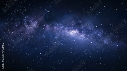 Amazing view of the milky way galaxy