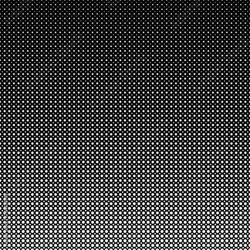 Wallpaper Mural Abstract repeating geometrical dot pattern background - black and white vector graphic design Torontodigital.ca