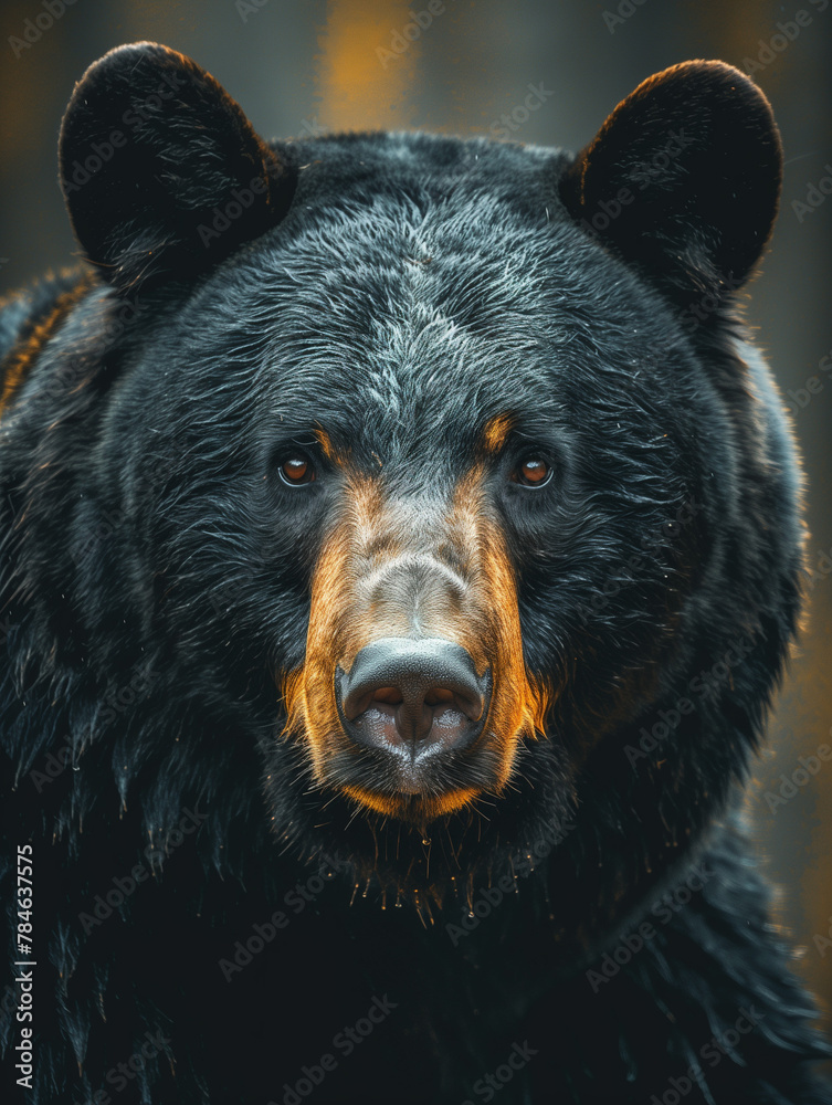 close up bear portrait wildlife photo close up bear portrait wildlife photo