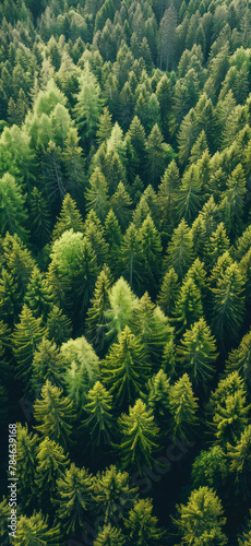 Forest Canopy Aerial Perspective, Amazing and simple wallpaper, for mobile