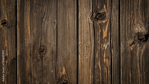 High-resolution image capturing the natural grain and knots of rustic wooden planks, giving an authentic and timeless texture
