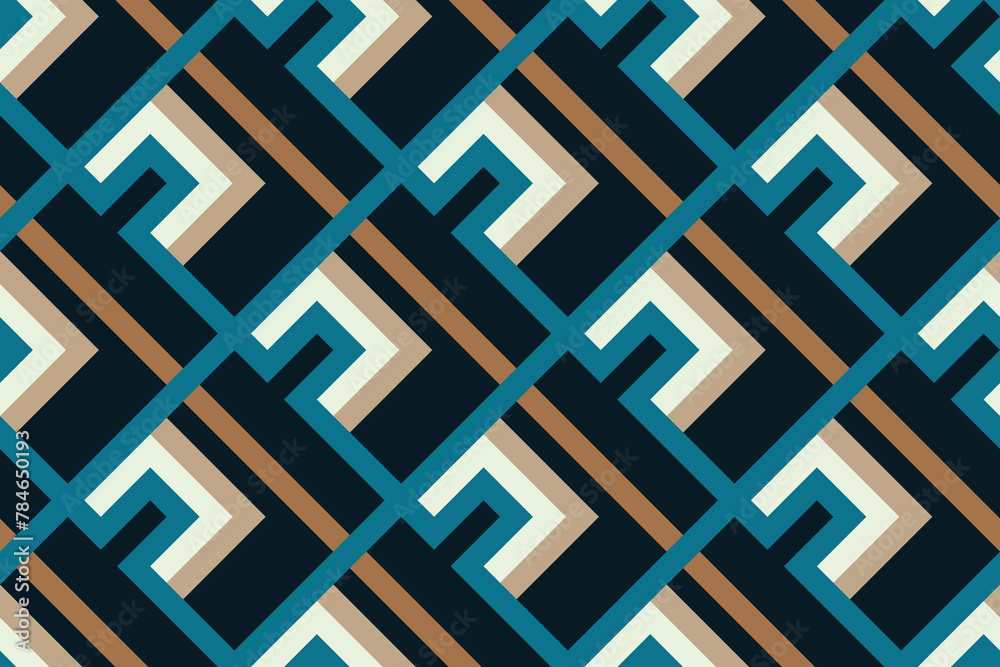 Geometric seamless pattern. Abstract geometric hexagonal graphic design print 3d cubes pattern. Seamless geometric cubes pattern for fabric Geometric seamless pattern. Abstract geometric hexagonal graphic design print 3d cubes pattern. Seamless geometric cubes pattern for fabric