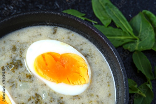 Sorrel Soup With Egg