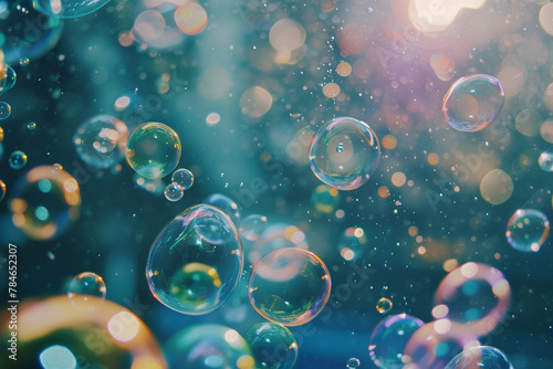 background with bubbles © damien