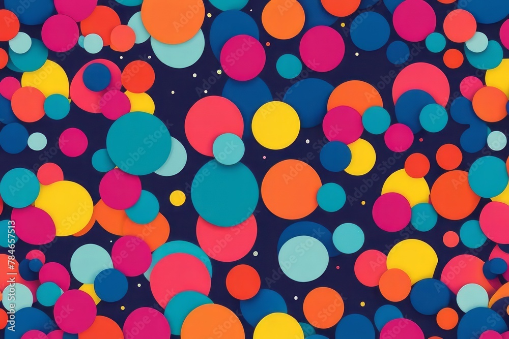 Abstract Mirage: Journeying Through Multi-Color Shapes Abstract Mirage: Journeying Through Multi-Color Shapes