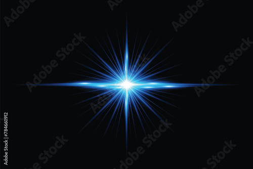 Abstract colorful lens flare lighting effects Pack Premium