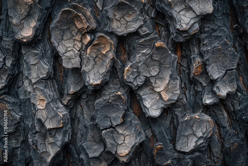Texture of aged tree bark