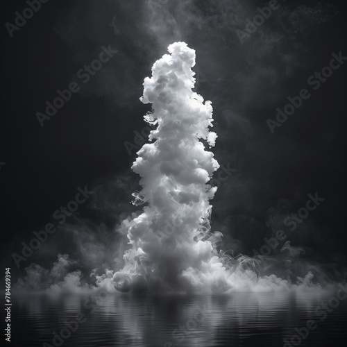 smoke from the chimney