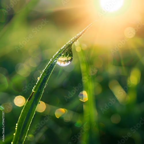Morning Dew: Nature's Glistening Beauty Captured