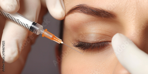 Botox injection procedure