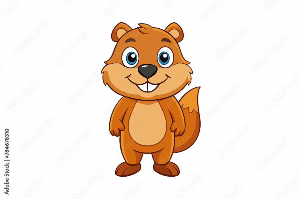 beaver vector illustration beaver vector illustration